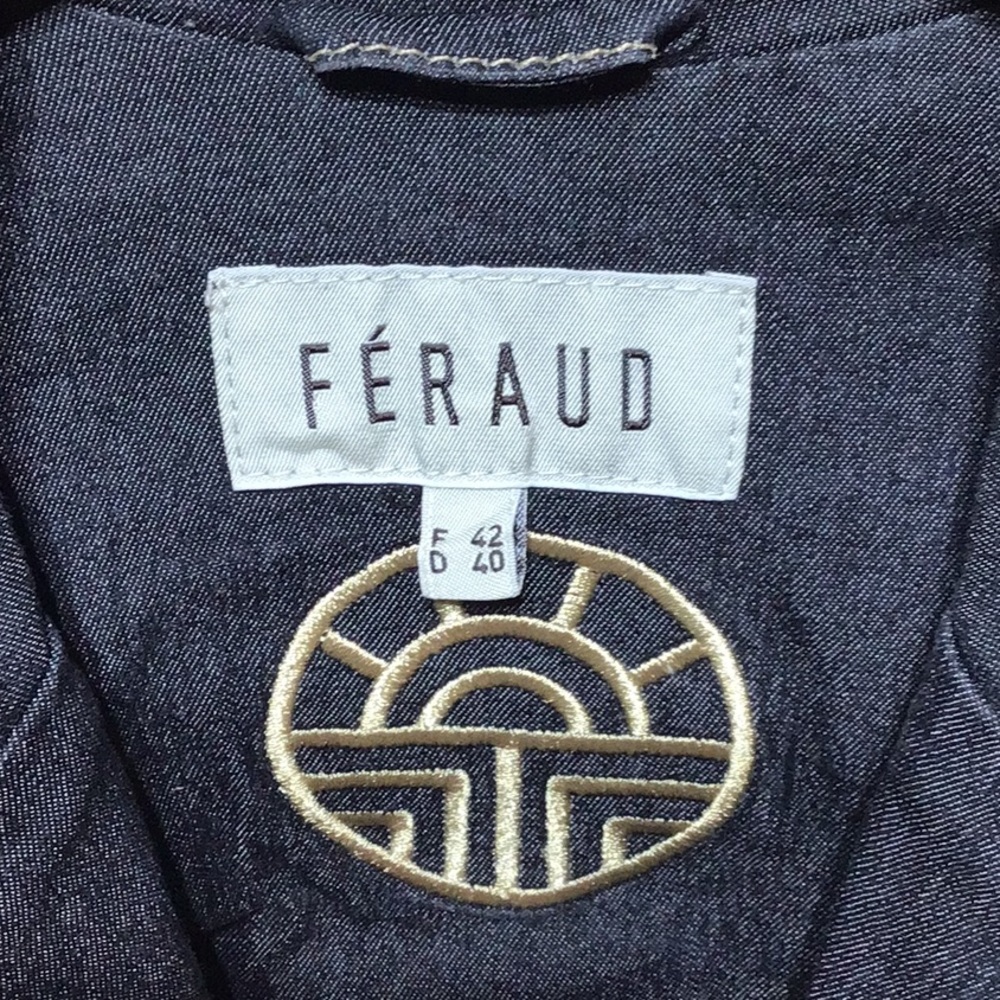 Vintage Louis Feraud Lightweight Jean Blazer - Picture 3 of 5